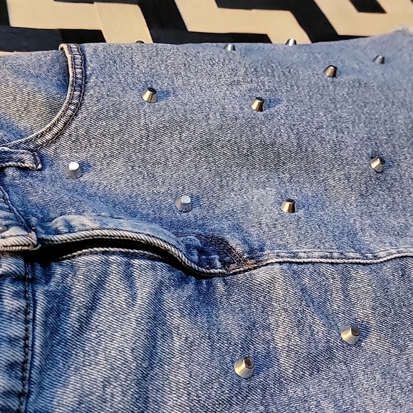 Wild Fable Studded Denim Skirt - Picture 7 of 8